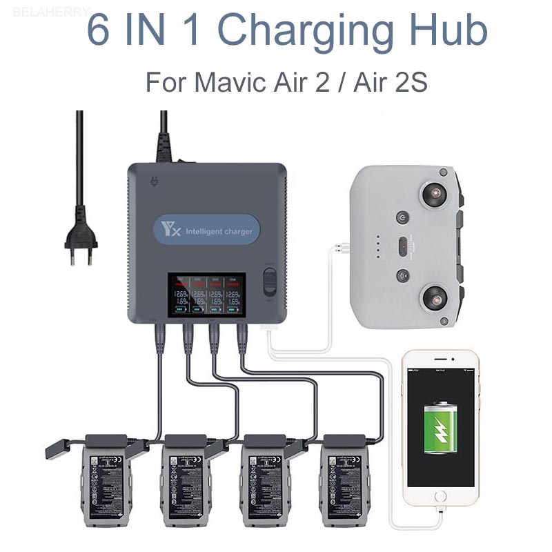 6 in 1 Digital display Battery - Drone Battery Balance Charger review and price