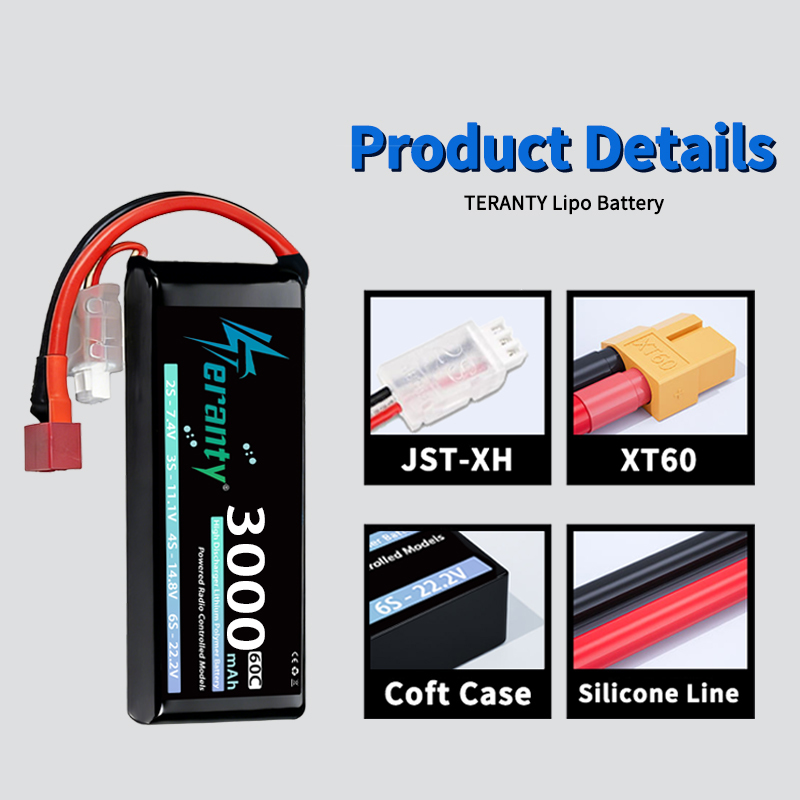 TERANTY 2S 3000mAh Lipo Batter - Drone Battery 4S review and price