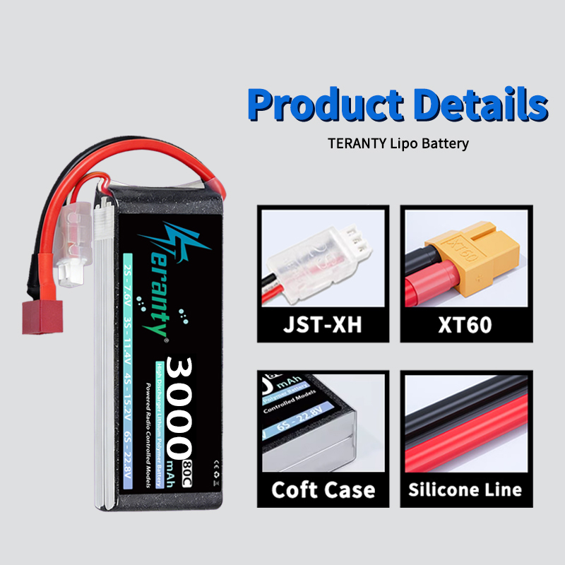 TERANTY 2S 3000mAh Lipo Batter - Drone Battery 4S review and price
