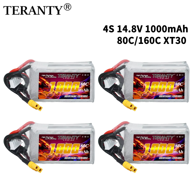 TERANTY 4S 1000mAh 14.8V 80C/1 - Drone Battery 4S review and price