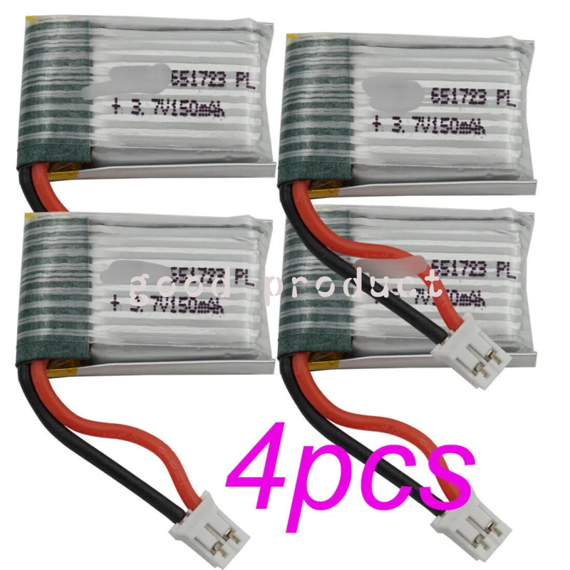 3.7V 150 mAh Lipo Polymer Li B - Eachine Drone E010 review and price