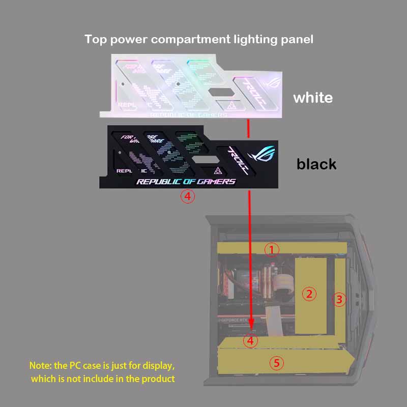 Laser Engraving ARGB Lighting  - Holy Stone Drone Hs440 review and price
