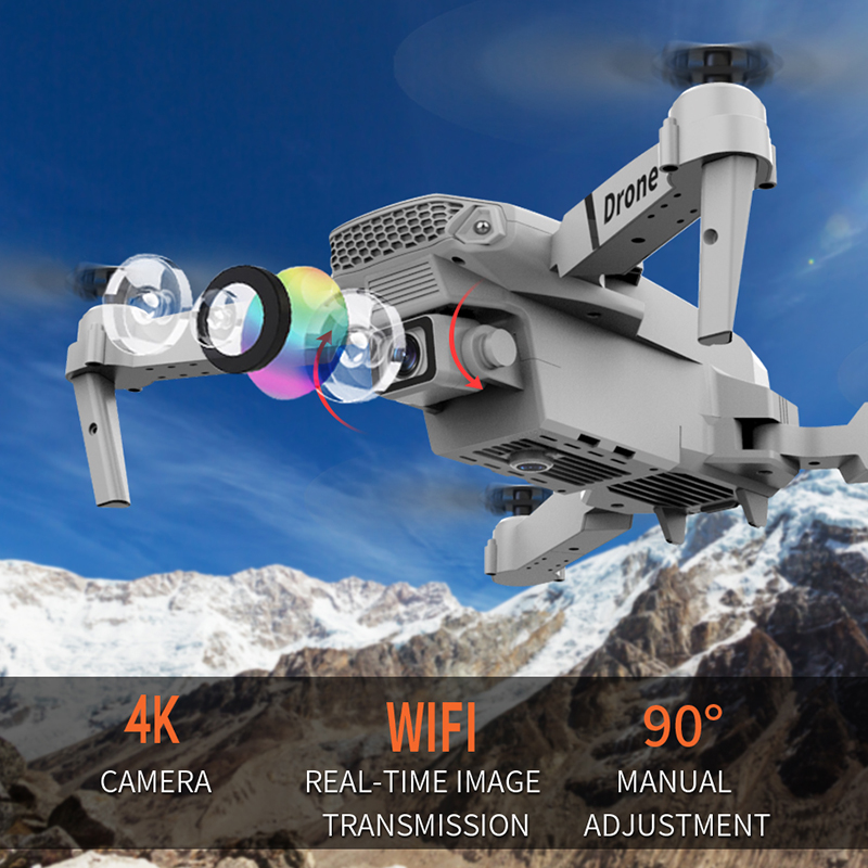 2026 Hot Sale E88 4k Mini Heli - Eachine Drone E58 review and price