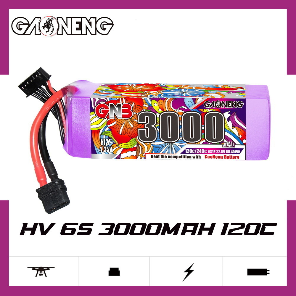 GNB Lipo Battery 6S 22.8V 3000 - Drone Battery 6S review and price