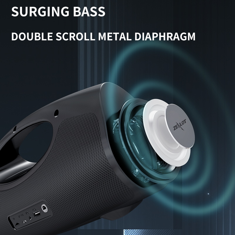 ZEALOT P1 40W Wireless Speaker - Holy Stone Drone Hs175 review and price